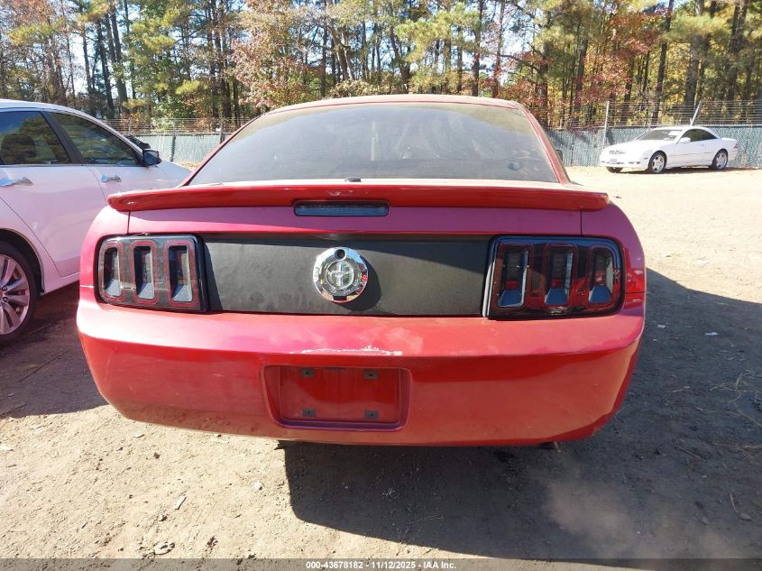 2007 Ford Mustang V6 Deluxe/V6 Premium VIN: 1ZVFT80N975297436 Lot: 43678182