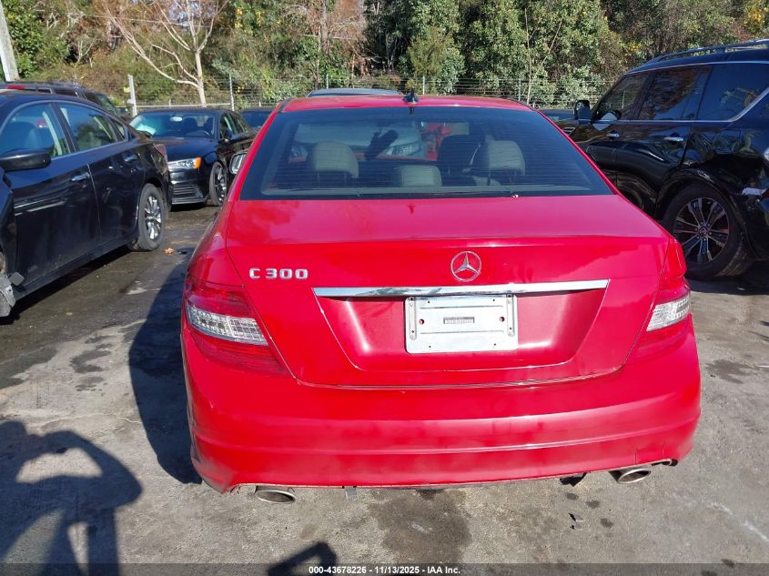 2008 Mercedes-Benz C 300 Luxury/Sport VIN: WDDGF54X38F080832 Lot: 43678226