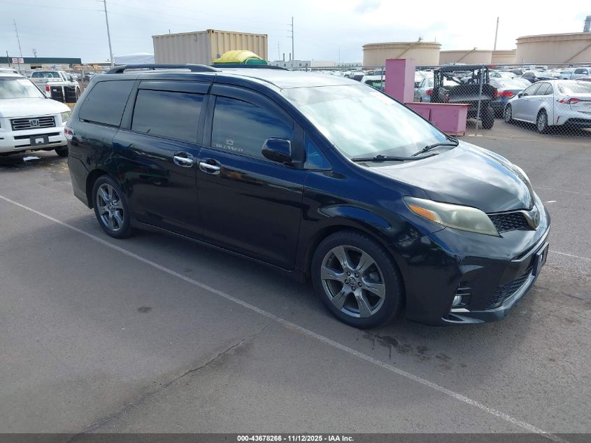TOYOTA SIENNA SE 8 PASSENGER