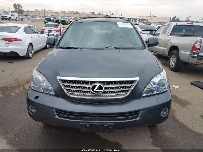 2008 Lexus Rx 400H VIN: JTJHW31U682070927 Lot: 43678339