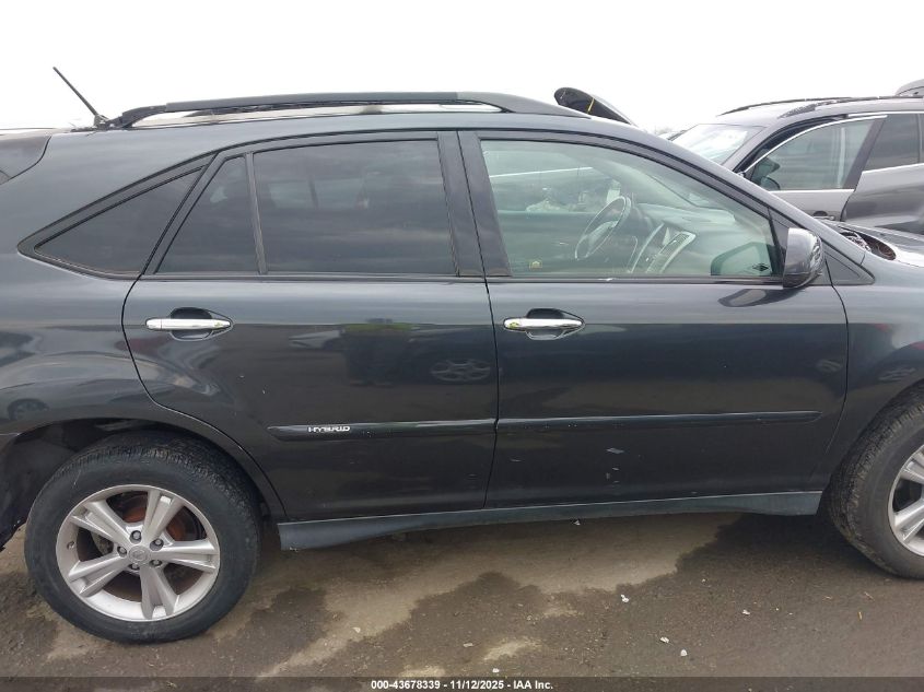 2008 Lexus Rx 400H VIN: JTJHW31U682070927 Lot: 43678339