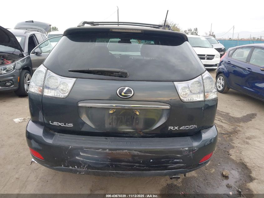 2008 Lexus Rx 400H VIN: JTJHW31U682070927 Lot: 43678339