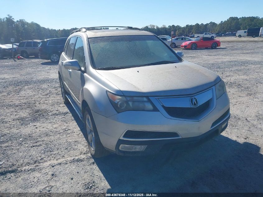 2010 Acura Mdx VIN: 2HNYD2H26AH510398 Lot: 43678348