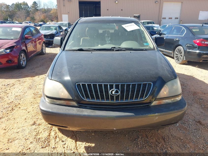 1999 Lexus Rx 300 VIN: JT6HF10U8X0047336 Lot: 43678356
