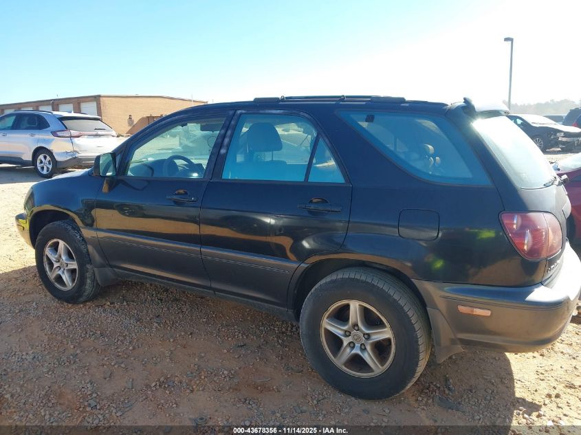 1999 Lexus Rx 300 VIN: JT6HF10U8X0047336 Lot: 43678356