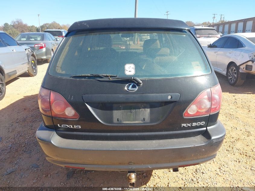 1999 Lexus Rx 300 VIN: JT6HF10U8X0047336 Lot: 43678356