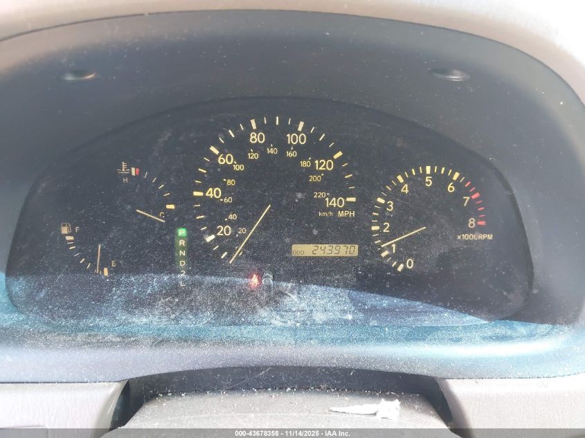 1999 Lexus Rx 300 VIN: JT6HF10U8X0047336 Lot: 43678356