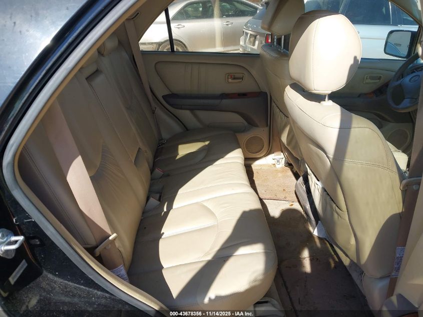 1999 Lexus Rx 300 VIN: JT6HF10U8X0047336 Lot: 43678356