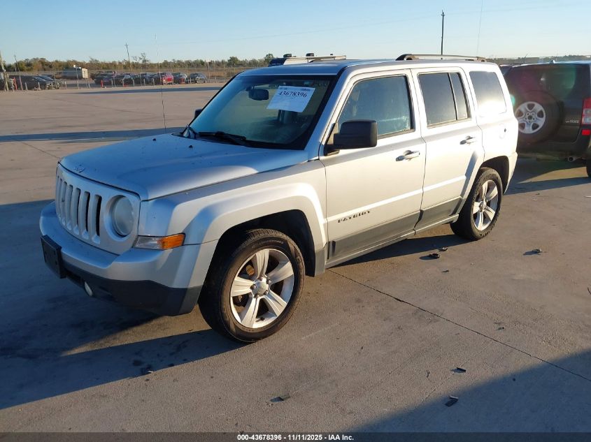 2013 JEEP PATRIOT LATITUDE 1C4NJPFA8DD237975