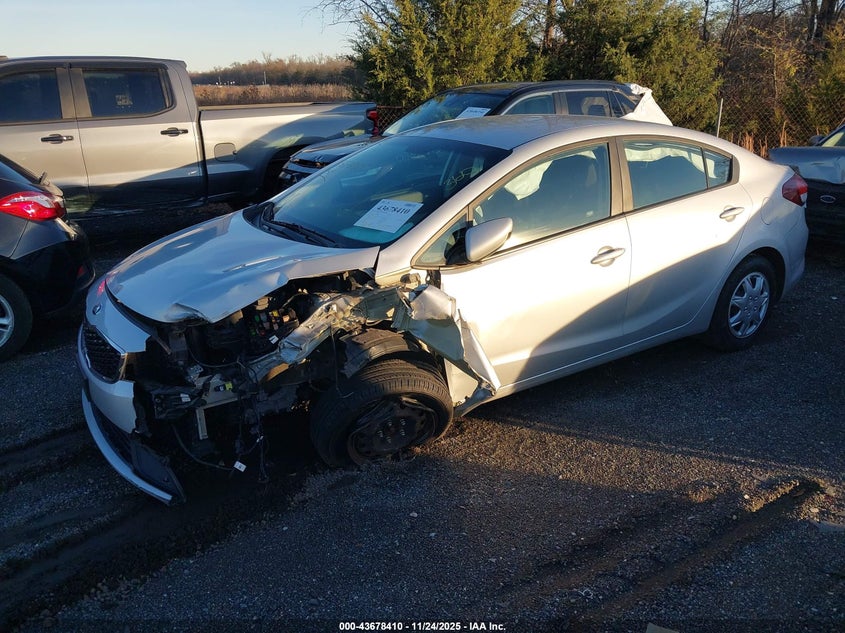 Vin: 3kpfk4a76he089244, lot: 44173672, kia forte lx 20172