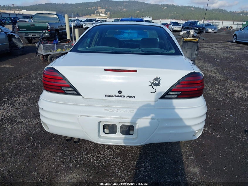 1999 Pontiac Grand Am Se1 VIN: 1G2NE52T7XM924776 Lot: 43678442