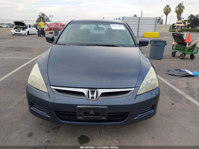 2006 Honda Accord 2.4 Lx VIN: 1HGCM56416A131161 Lot: 43678461