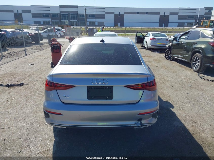 2022 Audi A3 Premium Plus 40 Tfsi Front-Wheel Drive S Tronic VIN: WAUBUDGY8NA073700 Lot: 43678469