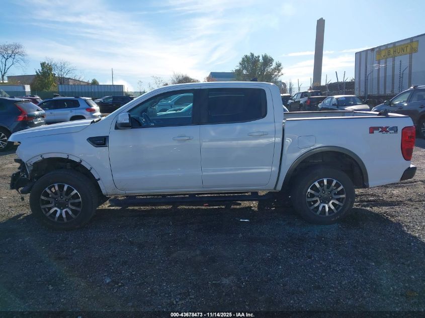2021 Ford Ranger Lariat VIN: 1FTER4FH2MLD87235 Lot: 43678473