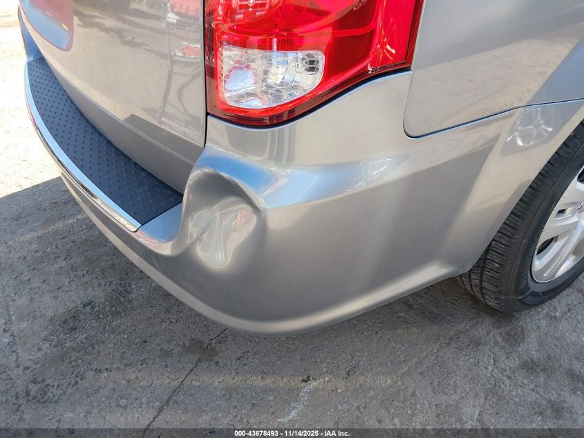 2016 Dodge Grand Caravan Se VIN: 2C4RDGBG4GR182011 Lot: 43678493