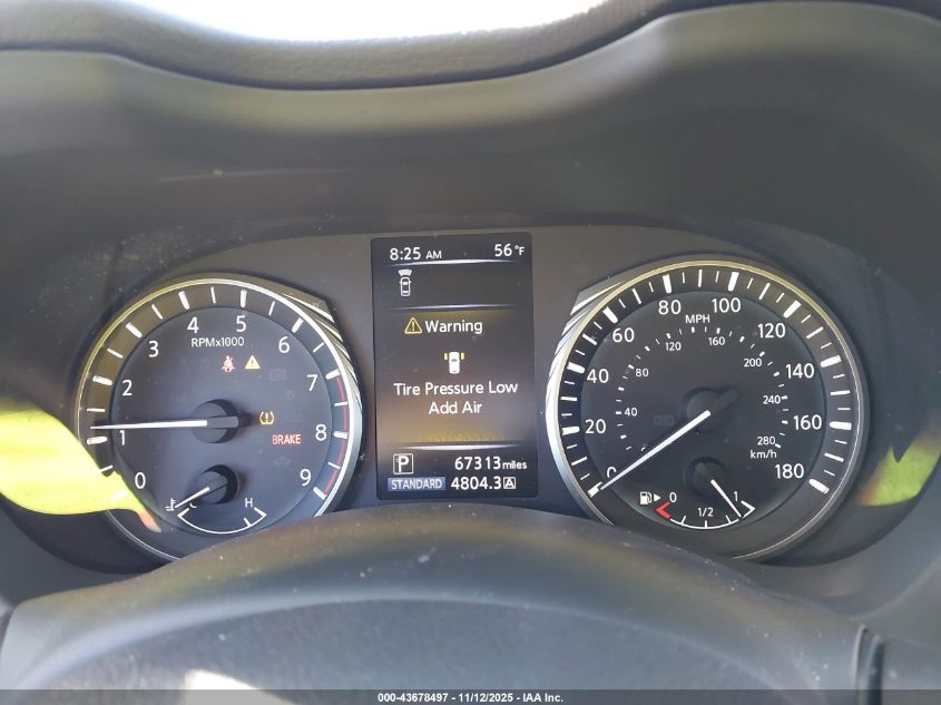 2019 Infiniti Q50 3.0T Luxe VIN: JN1EV7APXKM516649 Lot: 43678497