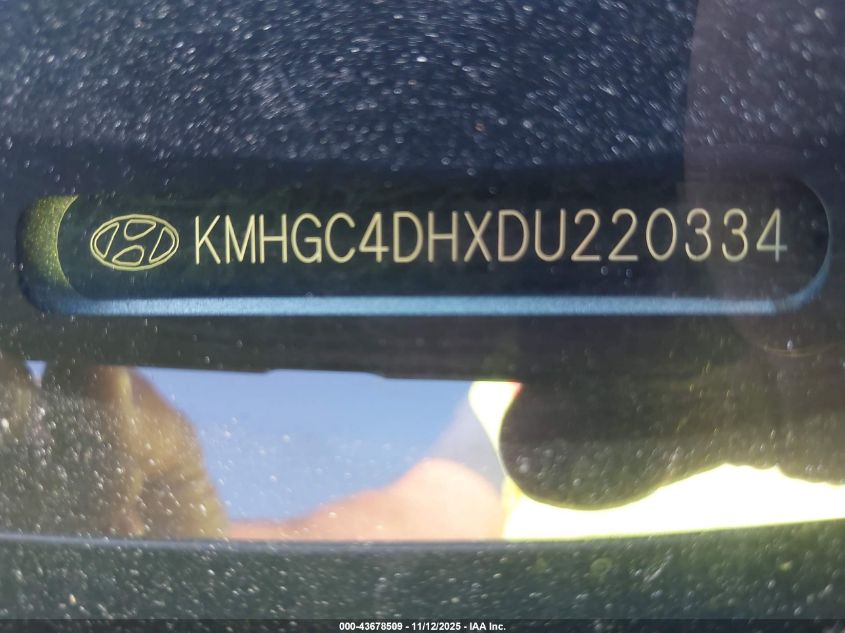 2013 Hyundai Genesis 5.0 R-Spec VIN: KMHGC4DHXDU220334 Lot: 43678509