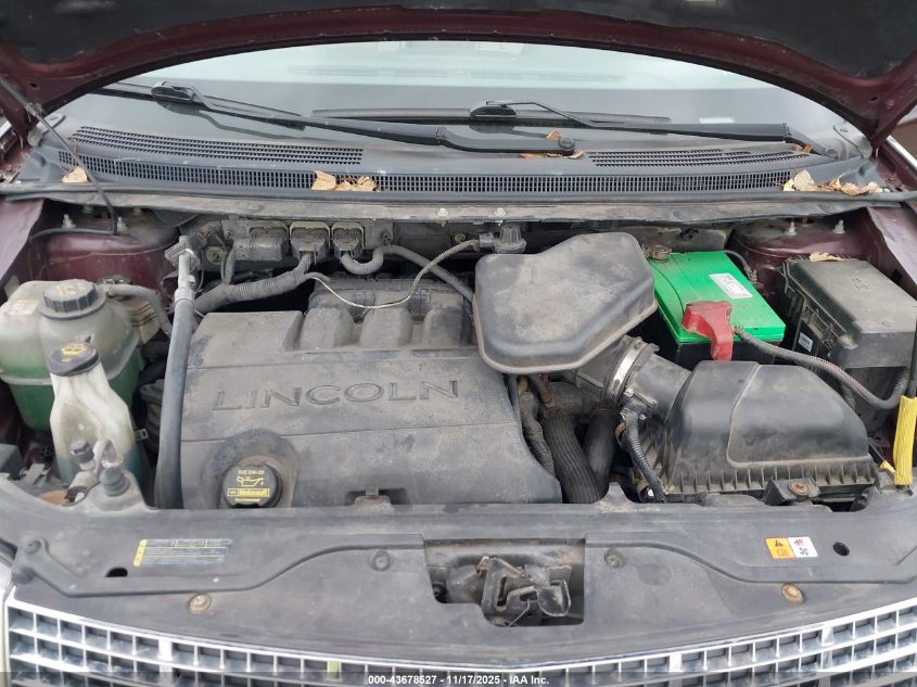 2010 Lincoln Mkx VIN: 2LMDJ8JC4ABJ22205 Lot: 43678527