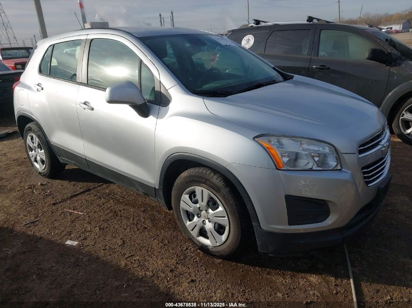 CHEVROLET TRAX 1LS