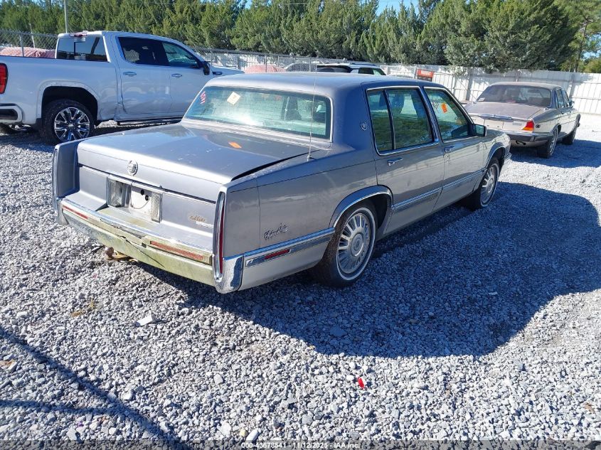 1G6CD53BXM4299963 1991 CADILLAC DE VILLE photo no. 4