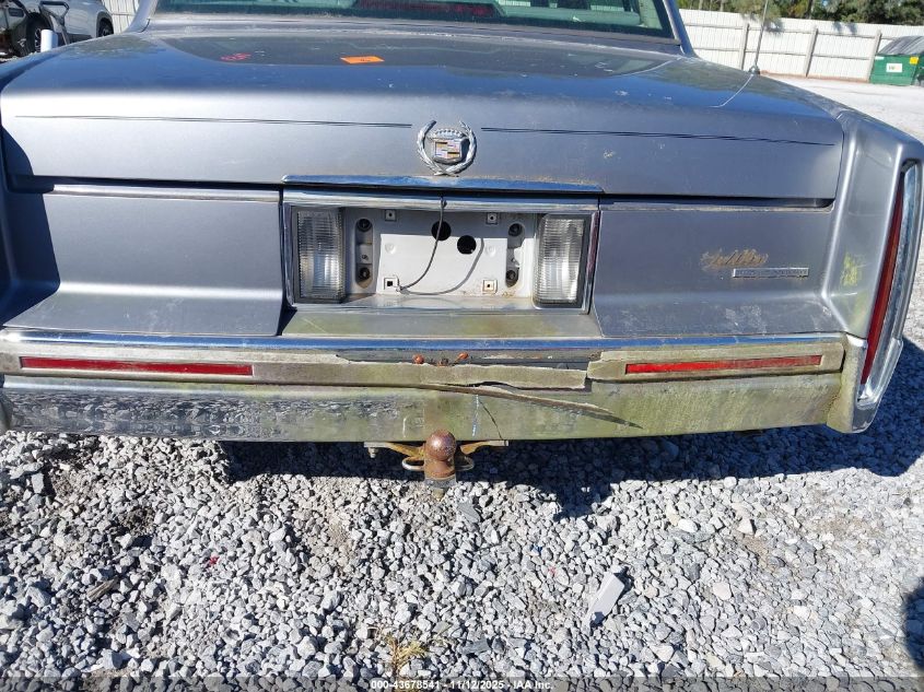 1G6CD53BXM4299963 1991 CADILLAC DE VILLE photo no. 6