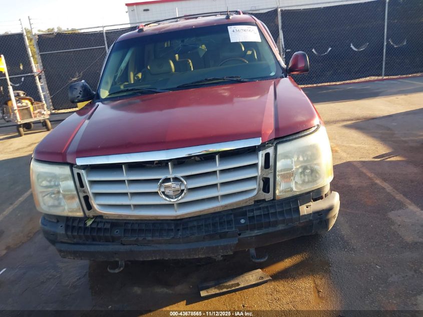 2003 Cadillac Escalade Standard VIN: 1GYEK63N93R291621 Lot: 43678565