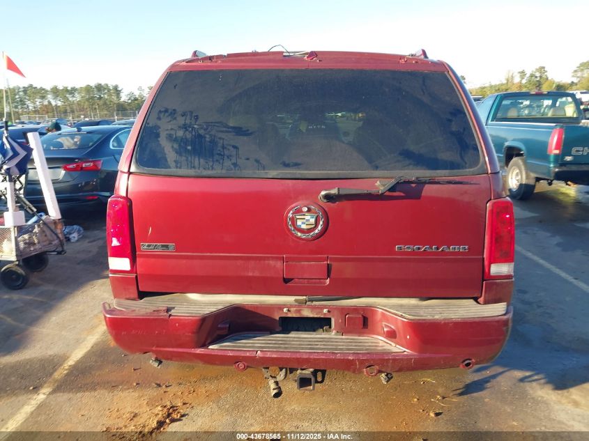 2003 Cadillac Escalade Standard VIN: 1GYEK63N93R291621 Lot: 43678565