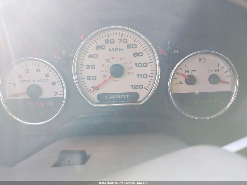 2007 Ford F-150 Lariat/Xlt VIN: 1FTPW12V17FA84350 Lot: 43678575