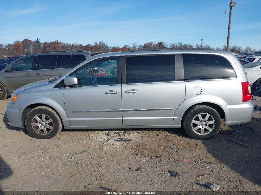 2012 Chrysler Town & Country Touring VIN: 2C4RC1BG1CR301319 Lot: 43678576