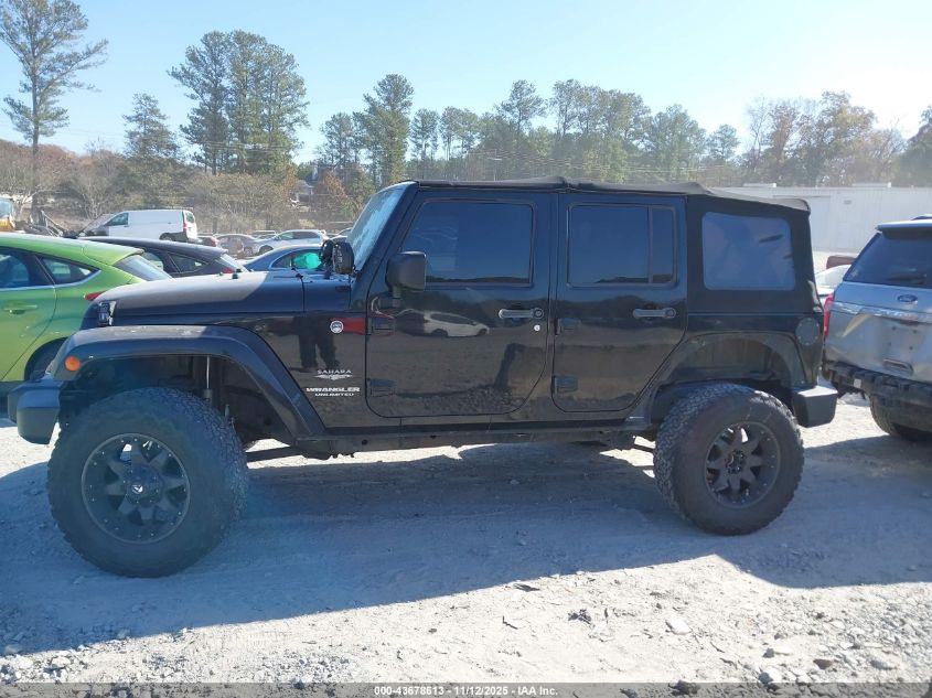 2008 Jeep Wrangler Unlimited Sahara VIN: 1J4GA59138L505040 Lot: 43678613