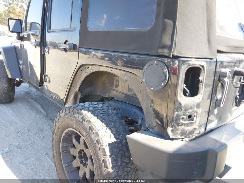 2008 Jeep Wrangler Unlimited Sahara VIN: 1J4GA59138L505040 Lot: 43678613
