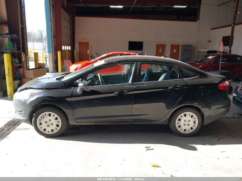 2017 Ford Fiesta S VIN: 3FADP4AJ2HM161900 Lot: 43678614