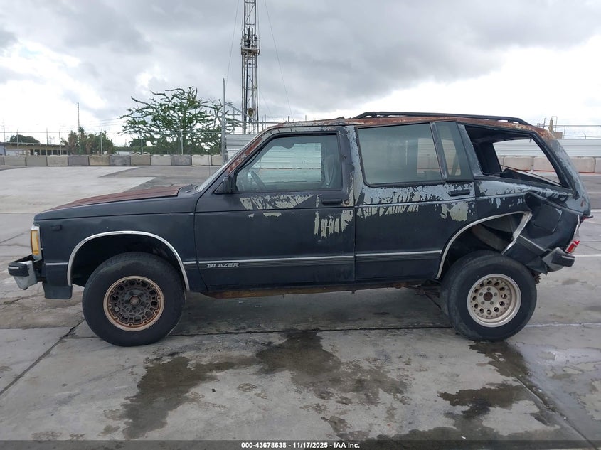 1991 Chevrolet Blazer S10 VIN: 1GCCS13Z7M2158630 Lot: 43678638