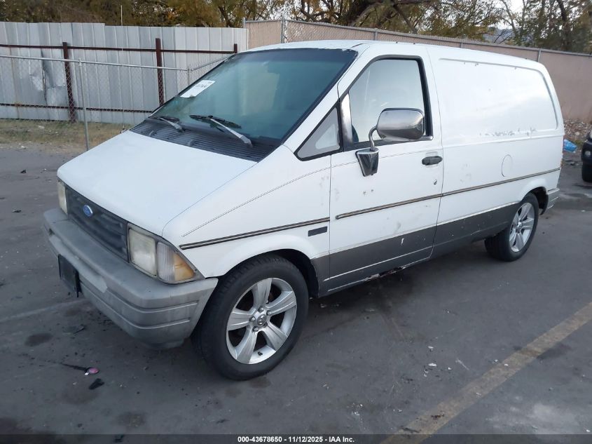 1FTDA24X5PZB92359 1993 FORD AEROSTAR photo no. 2