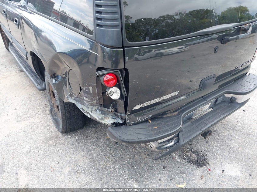 2003 Chevrolet Suburban 1500 Ls VIN: 3GNEC16Z93G255617 Lot: 43678654