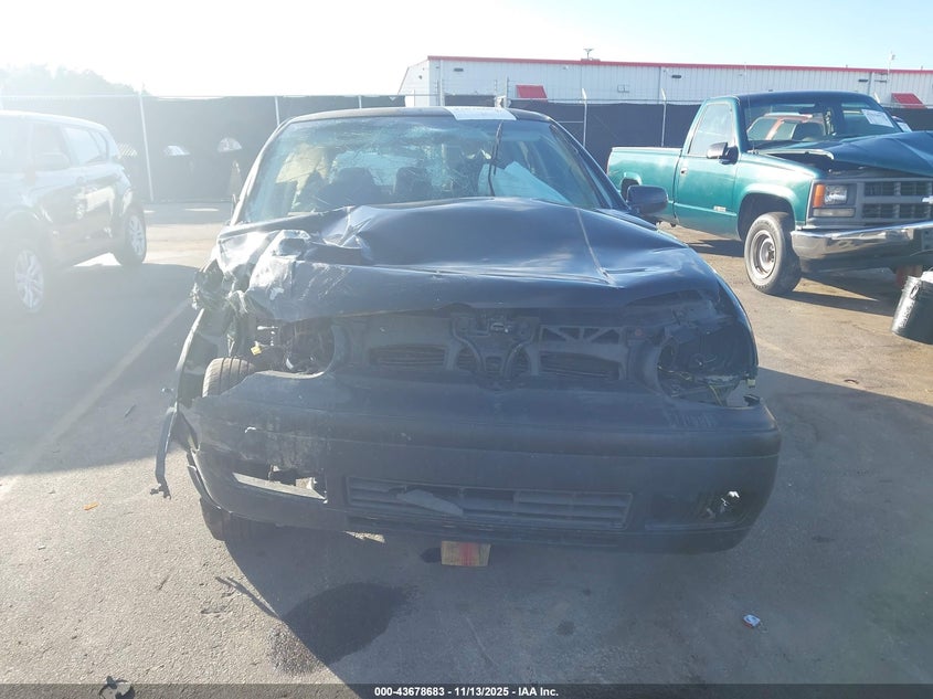 2001 Volkswagen Golf Gls VIN: 9BWGS61J314064827 Lot: 43678683