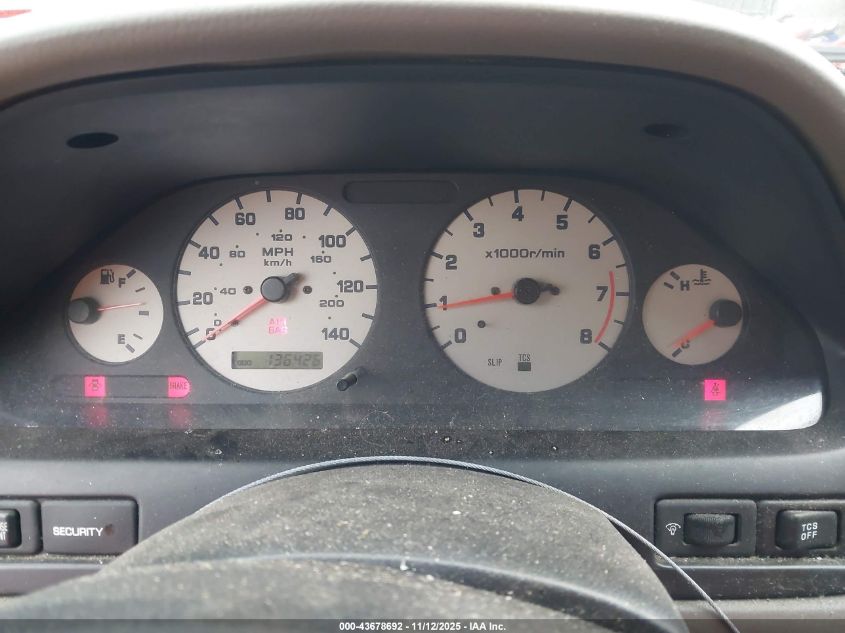 1999 Nissan Maxima Gle/Gxe/Se/Se-L VIN: JN1CA21A6XT107126 Lot: 43678692