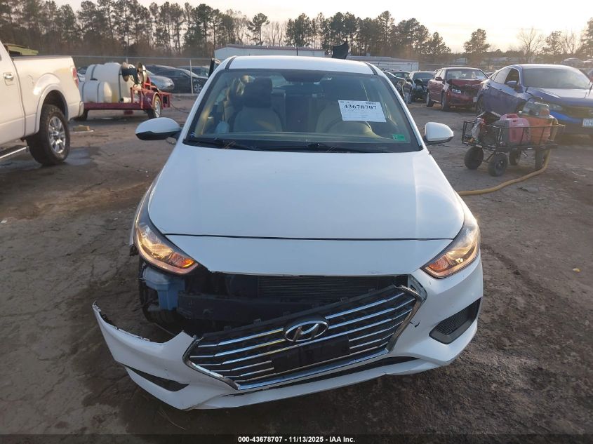 2019 Hyundai Accent Se VIN: 3KPC24A30KE039981 Lot: 43678707