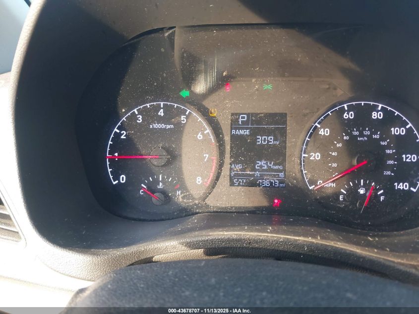 2019 Hyundai Accent Se VIN: 3KPC24A30KE039981 Lot: 43678707