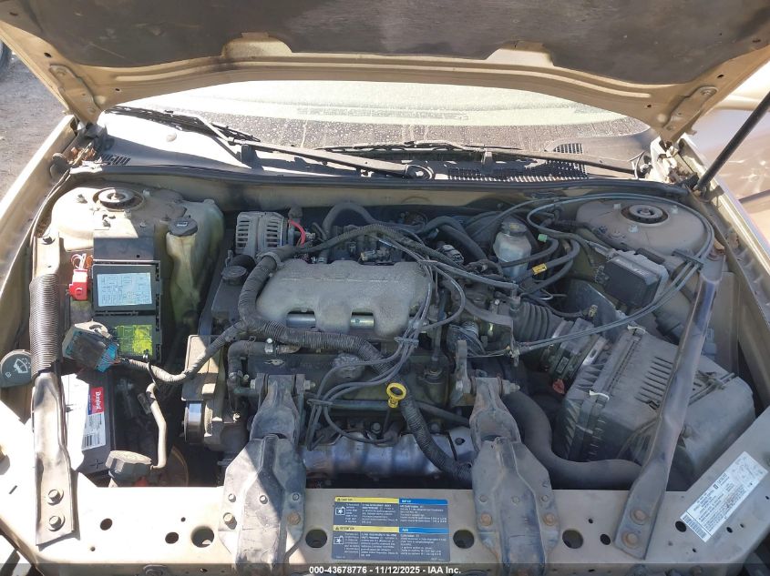 2005 Chevrolet Impala VIN: 2G1WF52E959248879 Lot: 43678776