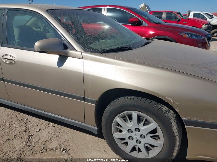 2005 Chevrolet Impala VIN: 2G1WF52E959248879 Lot: 43678776