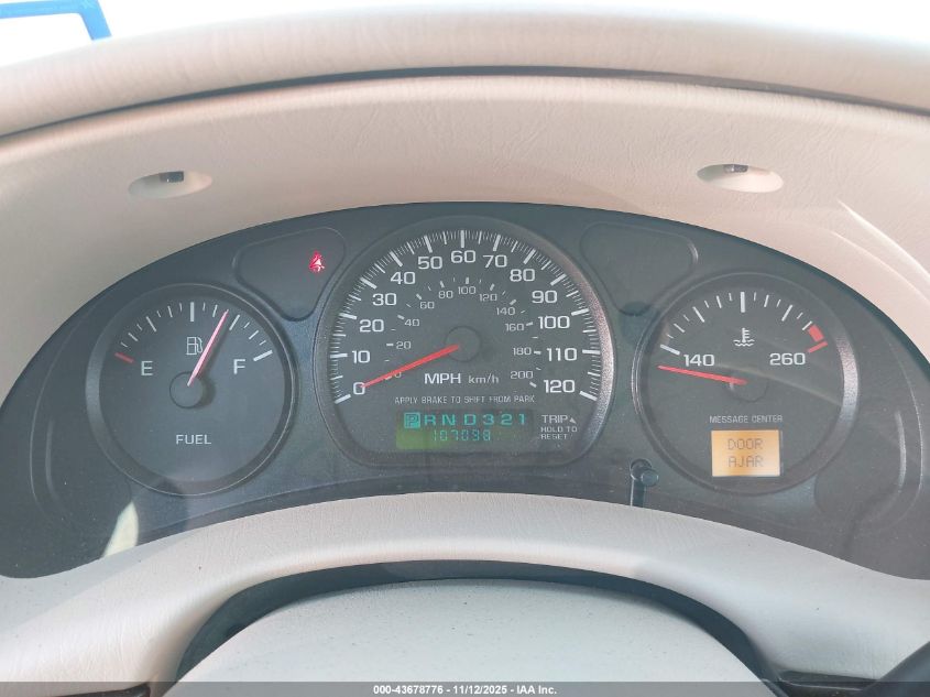 2005 Chevrolet Impala VIN: 2G1WF52E959248879 Lot: 43678776