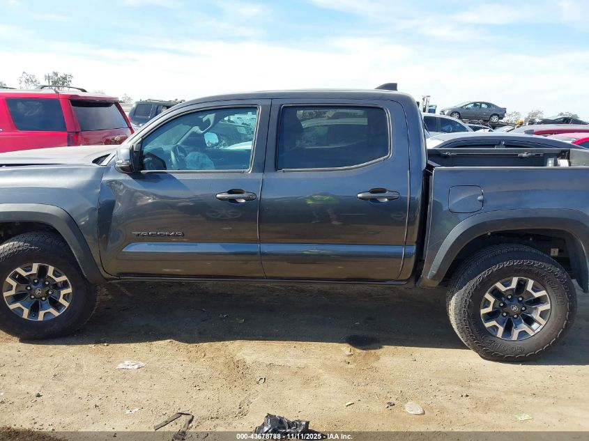 2023 Toyota Tacoma Double Cab/Sr/Sr5/Trail/Trd Sport/Trd Off Road/Trd Pro VIN: 3TMCZ5AN2PM595676 Lot: 43678788