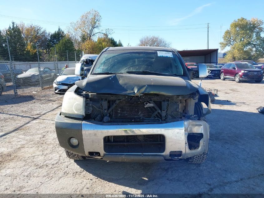 2004 Nissan Titan Le VIN: 1N6AA07B44N512178 Lot: 43678809