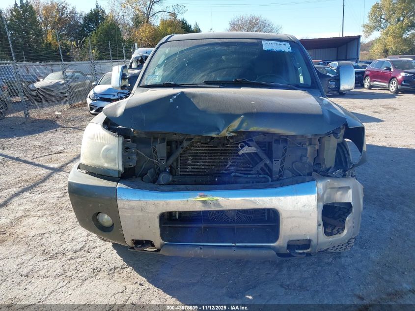 2004 Nissan Titan Le VIN: 1N6AA07B44N512178 Lot: 43678809