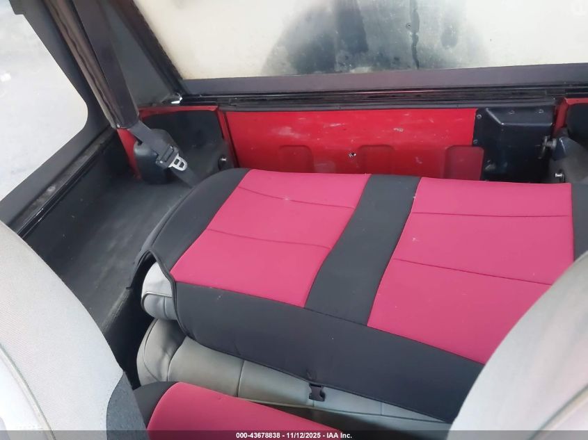 1995 Jeep Wrangler / Yj Se VIN: 1J4FY29S8SP291693 Lot: 43678838