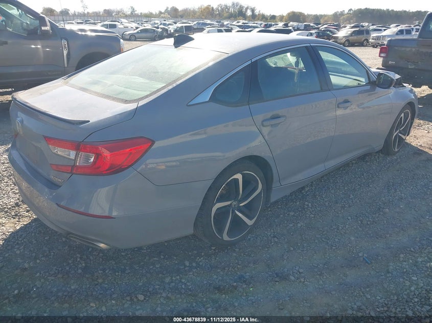 1HGCV1F31NA019665 2022 HONDA ACCORD photo no. 4