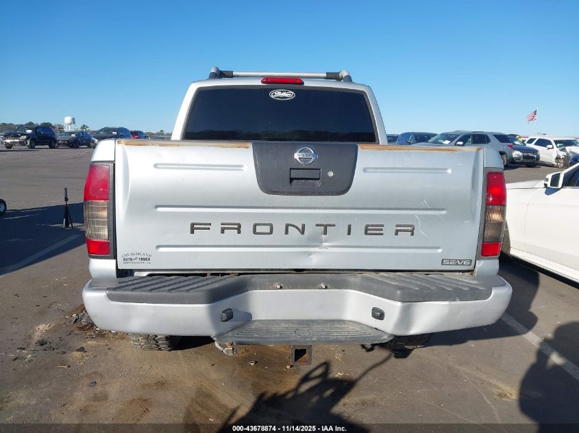 2001 Nissan Frontier Se-V6 VIN: 1N6ED27Y21C380800 Lot: 43678874