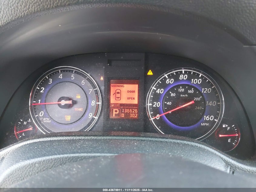 2009 Infiniti G37 Journey VIN: JNKCV61EX9M012222 Lot: 43678911