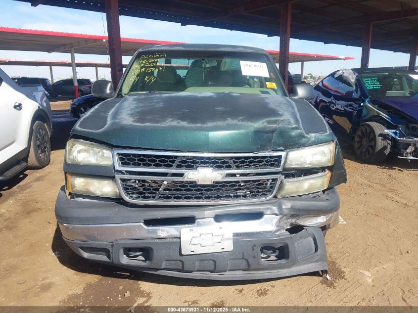 2007 Chevrolet Silverado 1500 Classic Work Truck VIN: 1GCEC19X67Z158691 Lot: 43678931